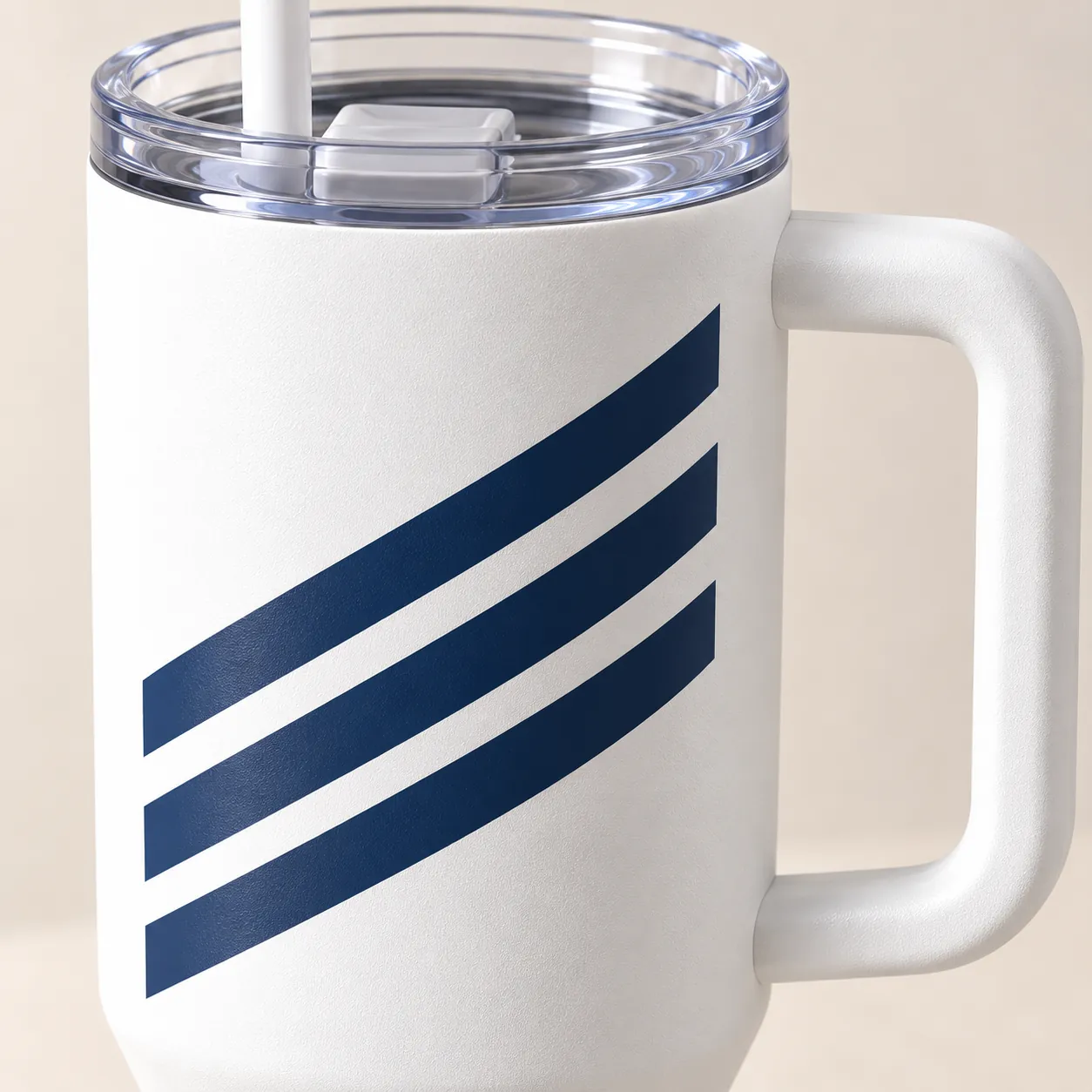 Field Line 40 oz Handle Tumbler — detail design mockup