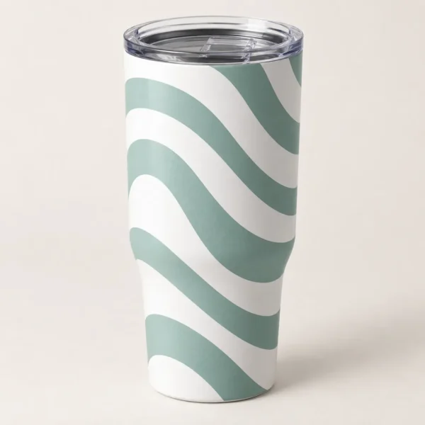 River Route 20 oz Tumbler — main design mockup