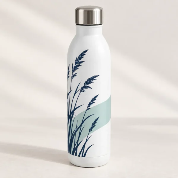 Riverbank Insulated Water Bottle — main design mockup