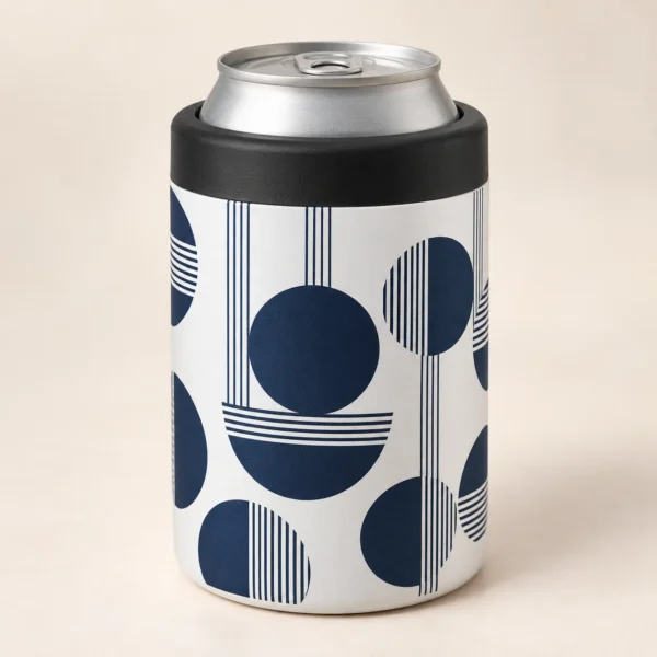 Game Night 12 oz Insulated Can Cooler — main design mockup